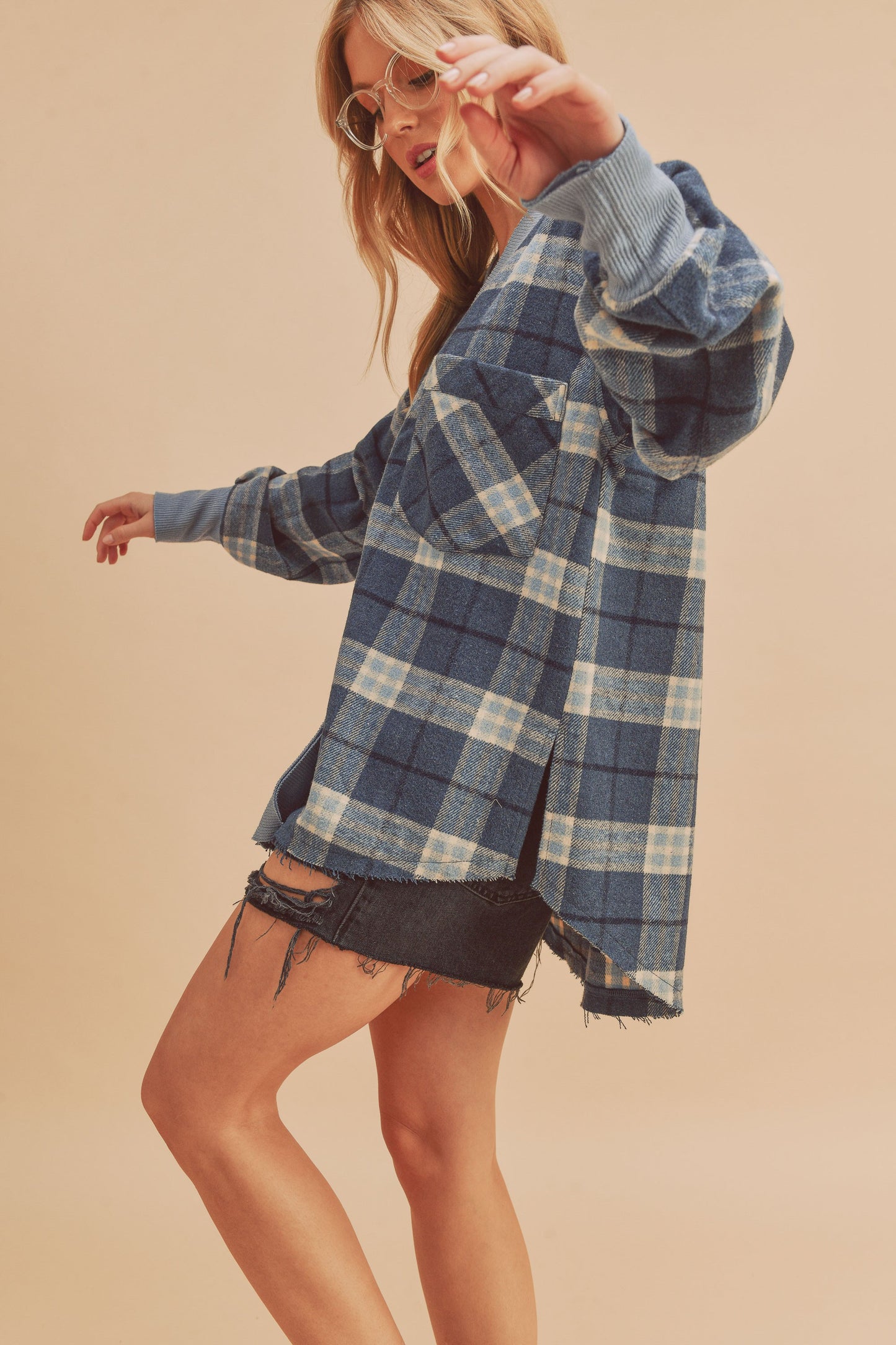 Mountain Air Plaid Cardigan Shacket