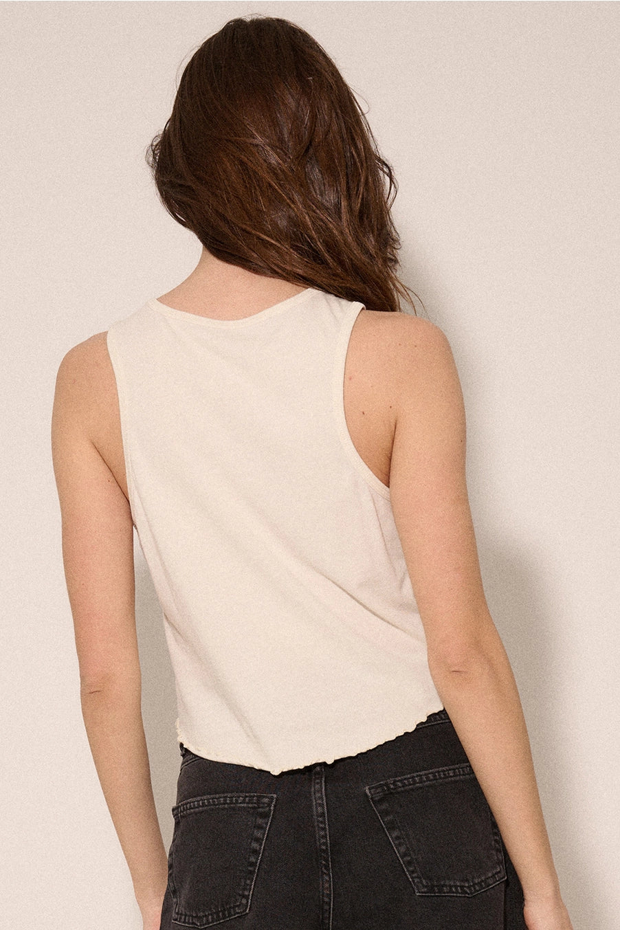 Los Angeles Mineral Washed Graphic Tank Top