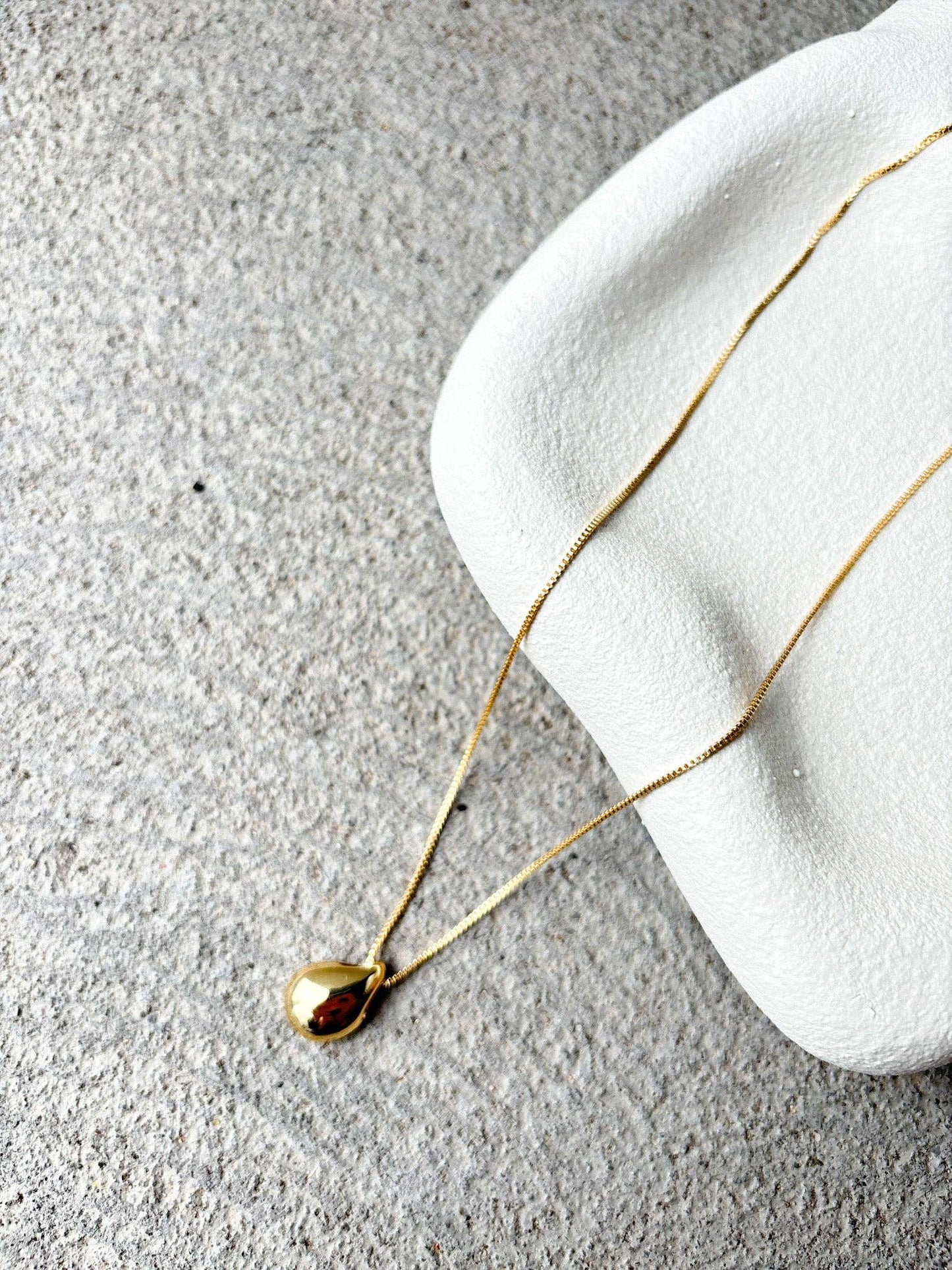 Droplet 18K Gold Plated Necklace