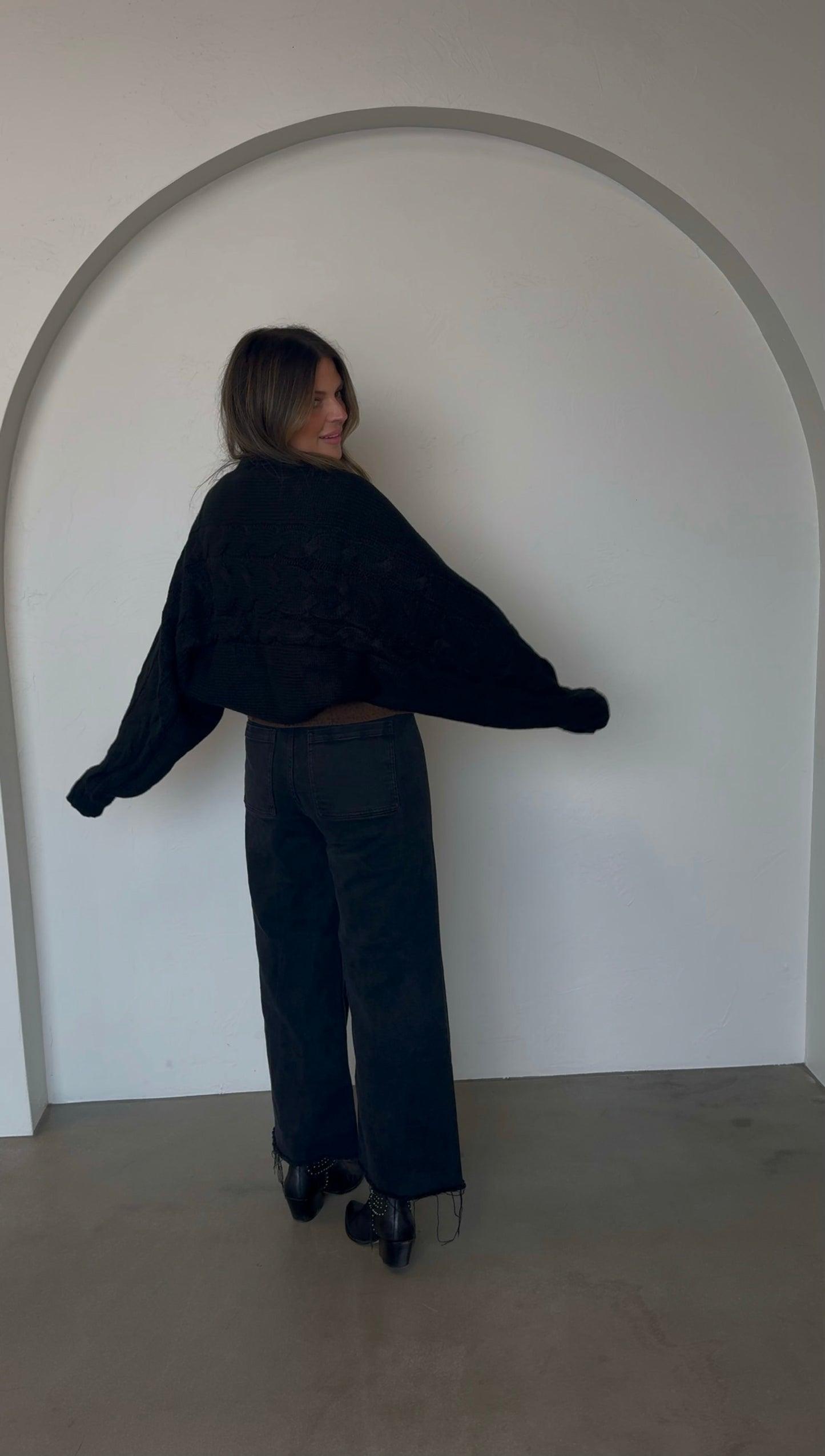 Luna Knitted Shrug Cardigan