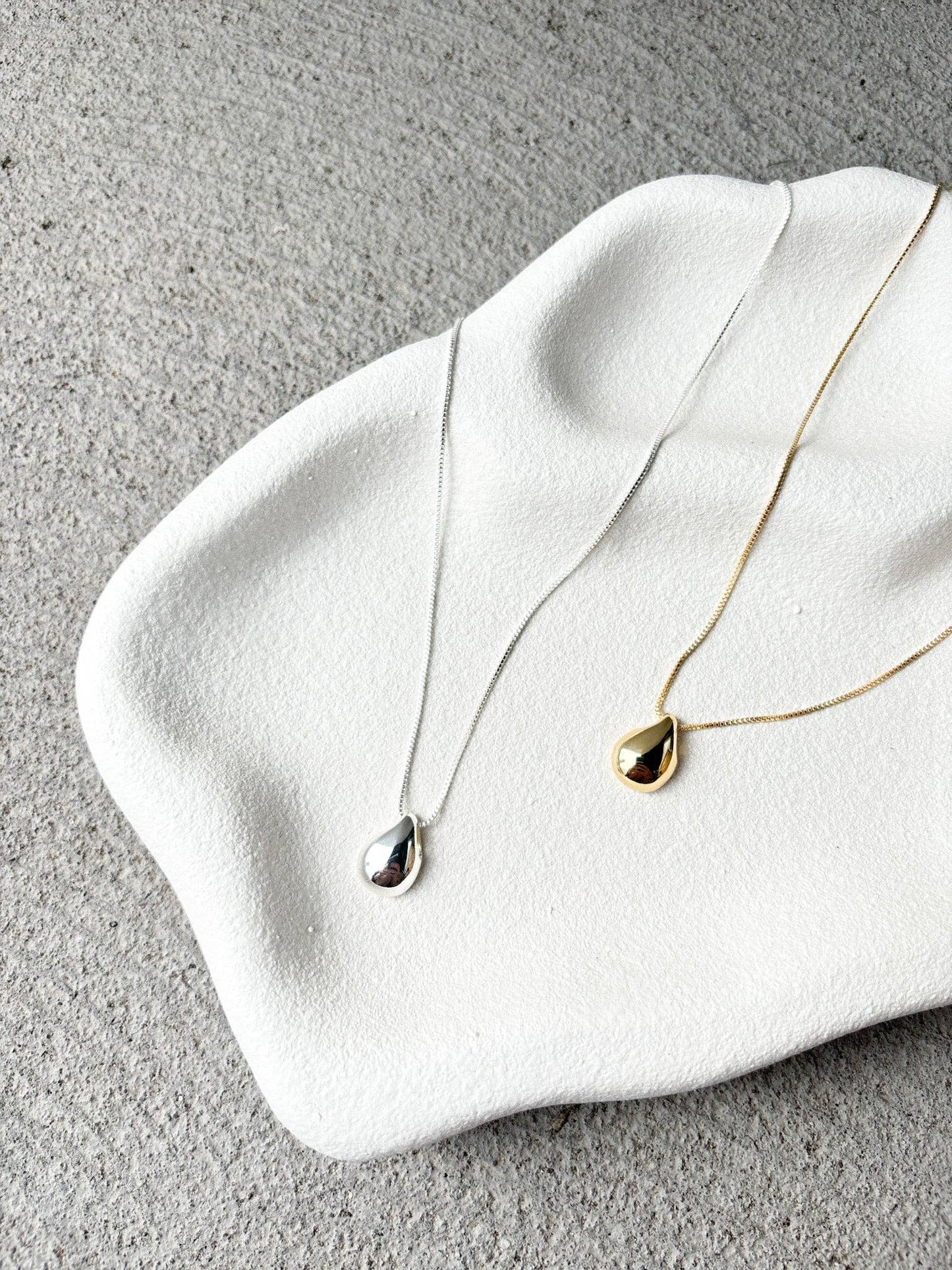 Droplet 18K Gold Plated Necklace