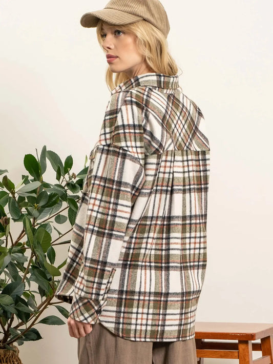Downtown Plaid Shacket