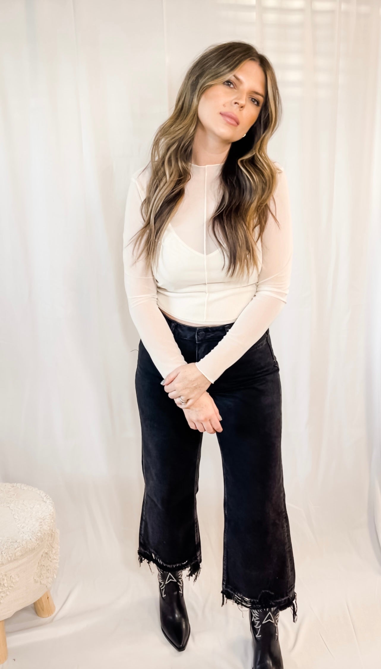 Naomi Sheer Top