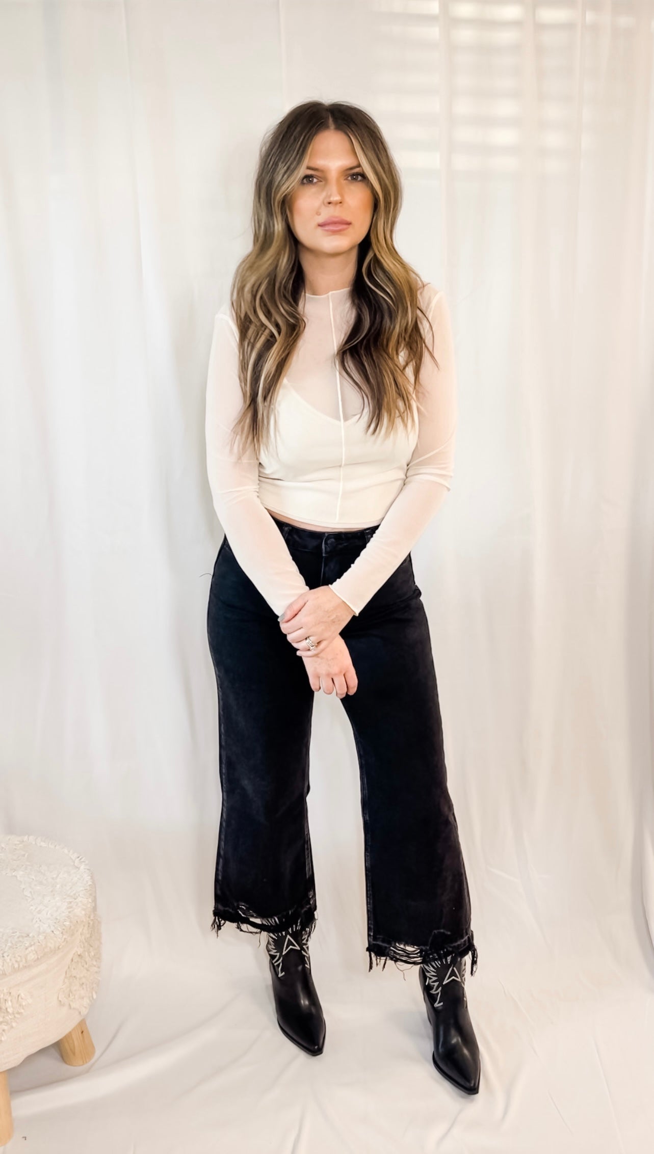 Naomi Sheer Top