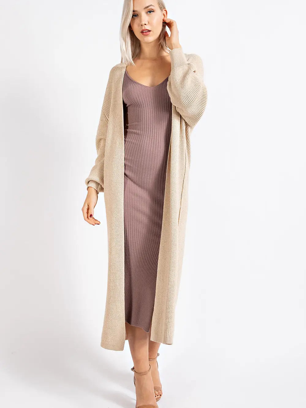 Cambria Knitted Duster Sweater