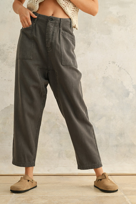 Slow Down Tencel loose pants