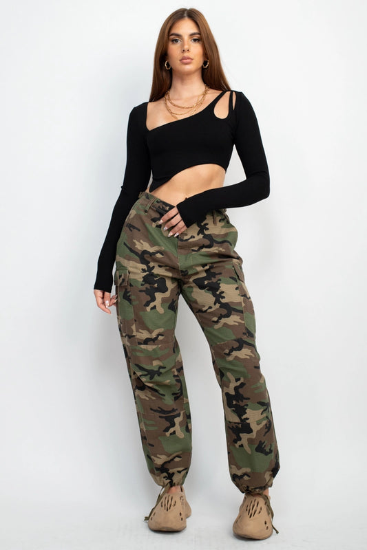 Run The World Camo Cargo Pants