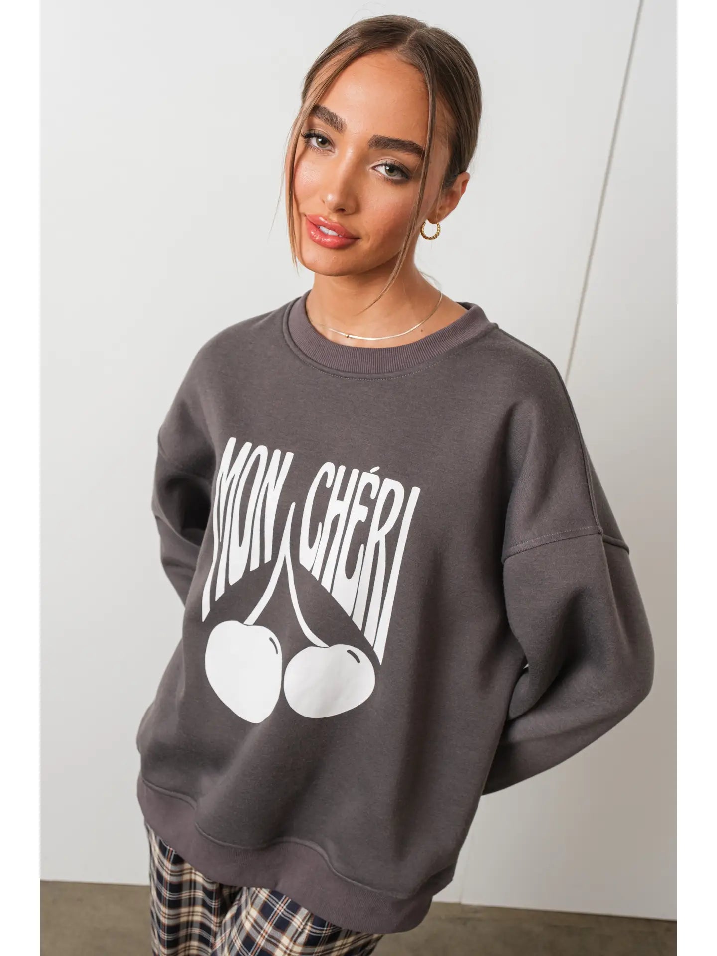 Mon Cheri Graphic Sweatshirt