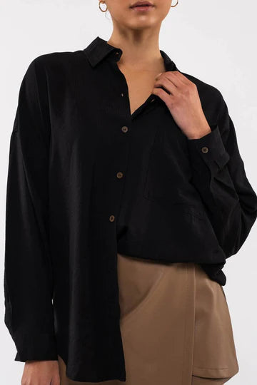 Happy Hour Collared Button-Down Shirt