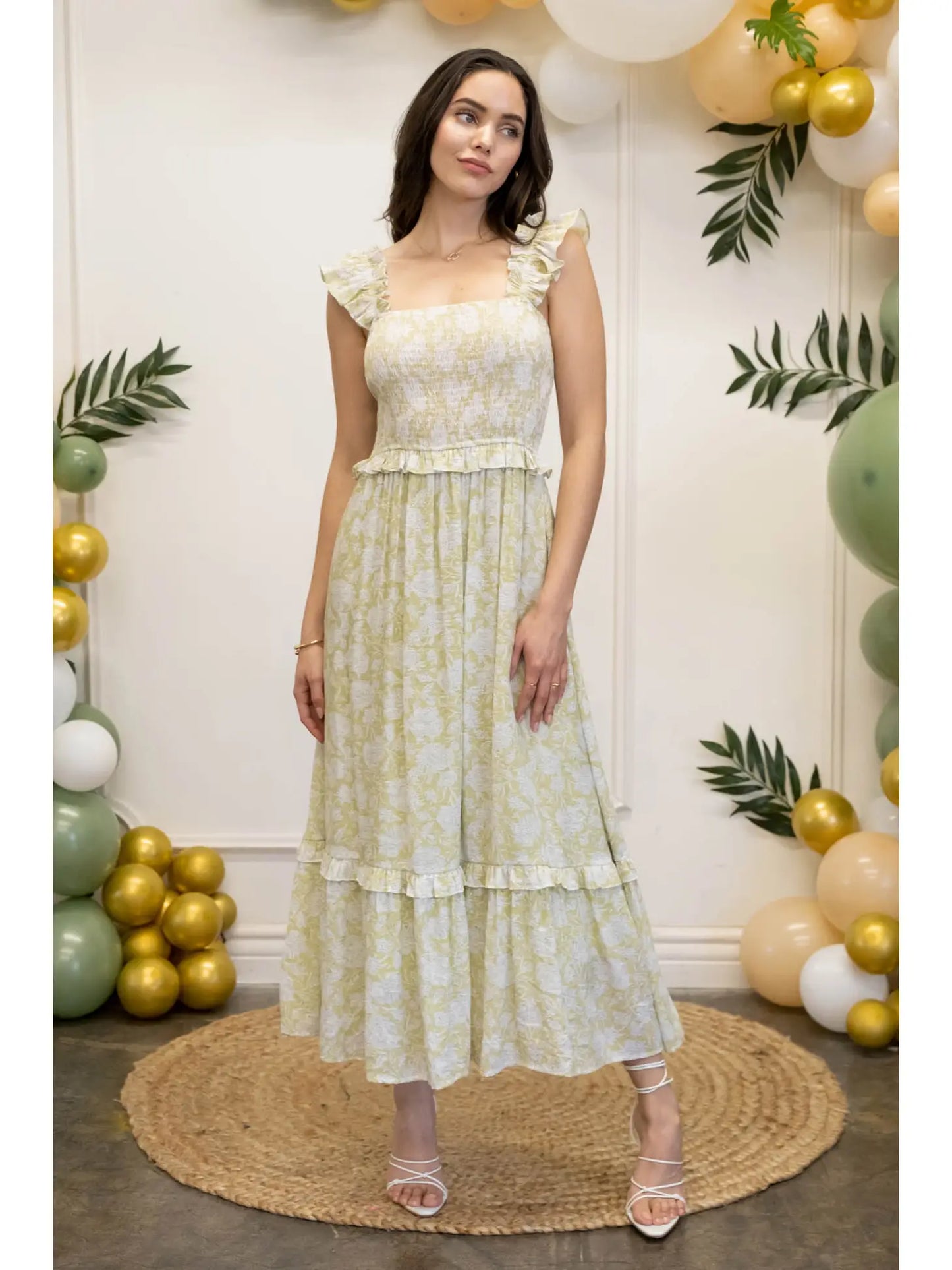 Capri Floral Print Dress